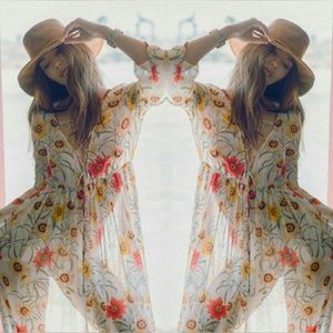 🧡NWT Chic Boho Wildfox Wild Daisy Dress